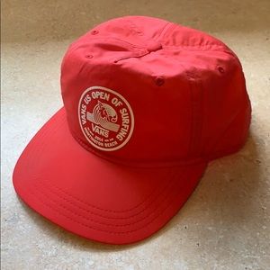 Authentic Red Vans US Open of Surfing Hat 2014